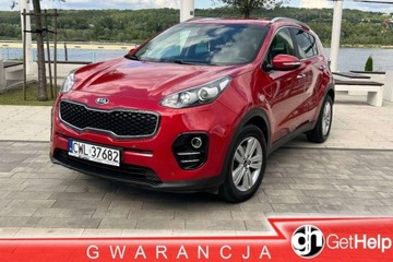 Kia Sportage IV 2018 Kia Sportage BENZYNA 1.6 130KM Maly przebieg NAVI SKORA 1.6