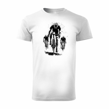Koszulka z kolarzem kolarz kolarze dla rowerzysty z kolarzami rowerem