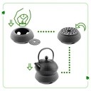 ЧАЙНИК, ЧУГУННЫЙ ЗАВАВАТЕЛЬ, ЧАЙНИК ОБЪЕМОМ 1,5 Л, ПОДОГРЕВ СВЕЧИ