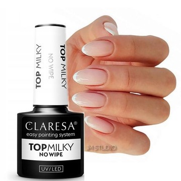 Claresa Top Milky No Wipe 5g Mleczny Top