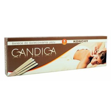 AURA Świece KONCHY Candica 5 par
