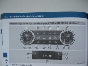 Mercedes W204 C Klasa 11-14 instrukcja obsługi PL