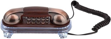 Antyczny Vintage Retro Ergonomiczny telefon cienn