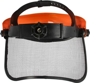 Маска кустореза, козырек, защитная маска для газонокосилки, сетка