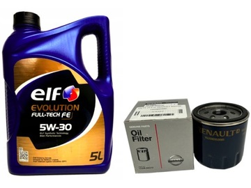 ELF EVOLUTION FULL-TECH FE 5W30 + FILTR 152089599R