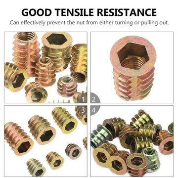 ВНУТРЕННЯЯ И ВНЕШНЯЯ ВСТАВКА ДЛЯ ЗУБЧАТОЙ ГАЙКИ