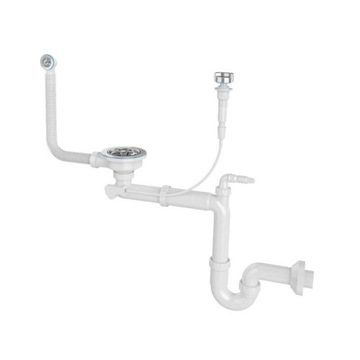 Syfon Zlewozmywakowy Laveo OKS 123T 90 mm