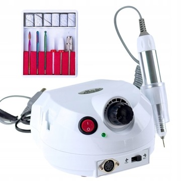 Frezarka do paznokci manicure pedicure 65W + frezy