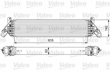 CHLADIČ INTERCOOLER VALEO MAZDA 3 6 CX-5 2.2D 04.12-