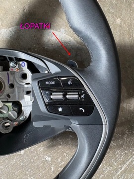 KIA EV6 VOLANT MULTIFUNKCE KŮŽE OHŘÍVAČ LOPATA 56110-CV550
