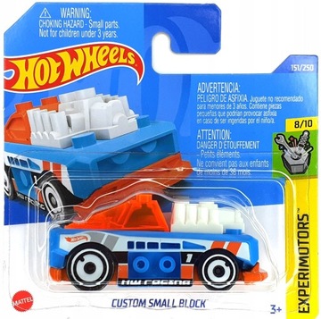 HOT WHEELS CUSTOM SMALL BLOCK 151/250 HCT82 1:64 AUTKO RESORAK