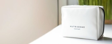 Элегантная, вместительная косметичка из ЭКО-КОЖИ белого цвета.