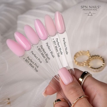 Budujący żel do paznokci Perfect Blush Gel by Karolina Wiatr 50g SPN Nails