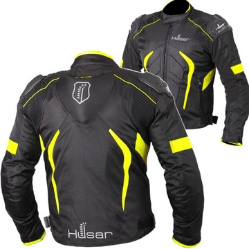 Мотоциклетная куртка с Husar Husar Rapid GP Fluo