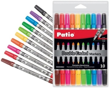 Двусторонние маркеры Fine Marker Fineliner SCHOOL Marker Декоративный офисный маркер MEGA