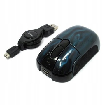 Mysz przewodowa A4Tech K3-23E odpinany kabel USB