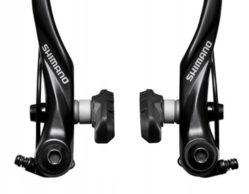 Тормозные колодки V-brake суппорт Shimano Alivio BR-T4000 треккинговые черные