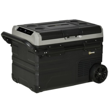 Turistická Chladnička 40L 12V 24V 110 240 Kompresor Pro Obytné Vozy Frost -20