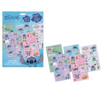 Disney Lilo і Stitch, A Star Dog This World набір наклейок 5 аркушів