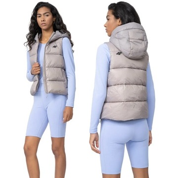 ЖЕНСКАЯ КУРТКА С РУКАВАМИ 4F, ЖИЛЕТ SS23F092