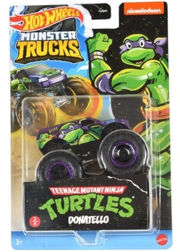 DONATELLO Żółwie Ninja Hot Wheels Monster Trucks