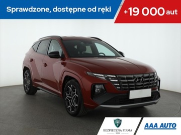 Hyundai Tucson IV SUV 1.6 T-GDI 48V 150KM 2022 Hyundai Tucson 1.6 T-GDI 48V MHEV, Salon Polska