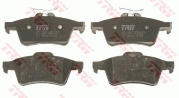 ЗАДНИЕ ДИСКИ + КОЛОДКИ TRW FORD C-MAX FOCUS MK2 265MM