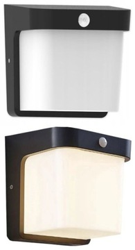 KINKIET ogrodowy LAMPA LED elewacyjna czujnik IP54