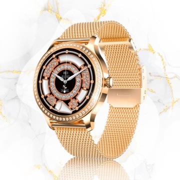 SMARTWATCH ЖЕНСКИЕ ЧАСЫ МЕНЮ ПОЛЬСКИЕ РАЗГОВОРЫ СПОРТ SMART WATCH PULS PL
