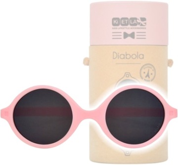 KIETLA DIABOLA OKULARY PRZECIWSŁONECZNE DLA DZIECI OKULARKI BLUSH 0-1 LAT