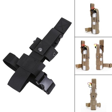 Чехол для бутылки с водой Drop Legs с черными ремнями