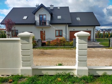 OGRODZENIA DWORKOWE,słupy,STYLOWE ,BETONOWE
