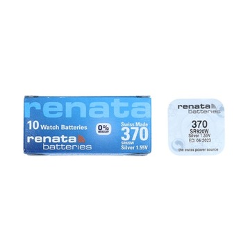 1 x Bateria Srebrowa RENATA SR 920 W SR370