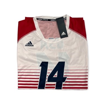 Красная футболка Adidas VOLLEYBALL XL USA 14