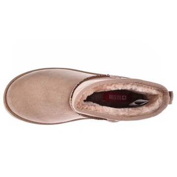 ЖЕНСКАЯ ЗИМНЯЯ ОБУВЬ BIG STAR, СНЕЖНЫЕ БОТИНКИ С УТЕПЛЕНИЕМ