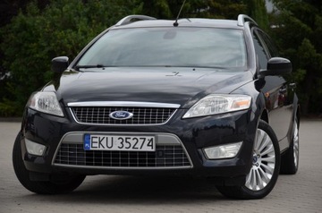 Ford Mondeo IV Kombi 2.0 Duratec Flexifuel 145KM 2009 CZARNE ZAREJESTROWANE 2.0i 145KM SERWIS TITANIUM NAVI CONVERS+ 2xParktronik