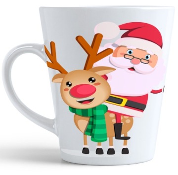 ŚWIĄTECZNY KUBEK LATTE 330ml PREZENT NA ŚWIĘTA