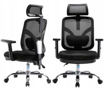 Fotel Biurowy * ERGONOMICZNY i BUDŻETOWY do 150 KG - SPEŁNIA NORMY BHP