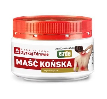 MAŚĆ KOŃSKA Rozgrzewająca 350 g VIRDE