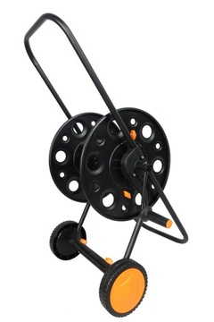 ПРОЧНЫЙ, БОЛЬШОЙ МЕТАЛЛИЧЕСКИЙ САДОВЫЙ ШЛАНГ НА КОЛЕСАХ 1/2 ДО 100 м