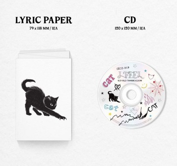 {{{ (G)I-DLE - Я ЧУВСТВУЮ - КОШКА ВЕР.