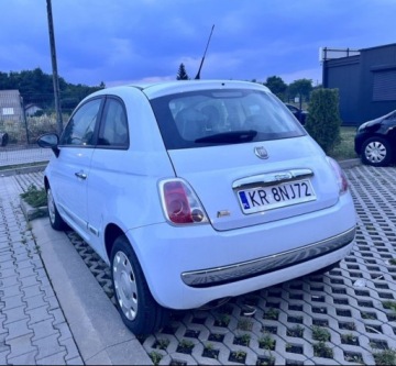 Fiat 500 II Hatchback 3d 1.2 69KM 2010 Fiat 500 1.2 Benzyna 69KM Niski przebieg 80tys. km, Klima, Przegląd do 2027, zdjęcie 7