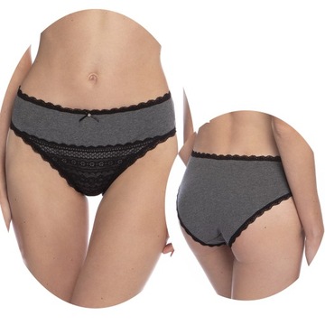 2x LAMA MAJTKI DAMSKIE BAWEŁNIANE FIGI BIKINI ROZ. S