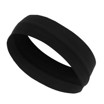 ЧЕРНАЯ ПОВЯЗКА НА УШИ, УНИВЕРСАЛЬНАЯ ГЛАДКАЯ