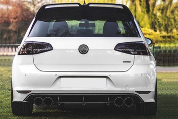 Спойлер Lotka GOLF 7 GTI GTD R MK7 7.5 OETTINGER LOOK черный глянец ABS!