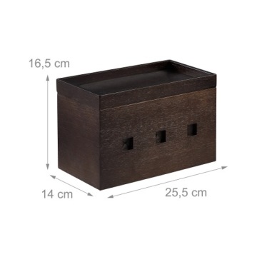 Кабельный органайзер Relaxdays 16,5x25,5x14см