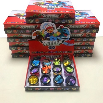12шт. ИГРУШКА-ФИГУРА POKEMON POKEBALL + ФИГУРКА