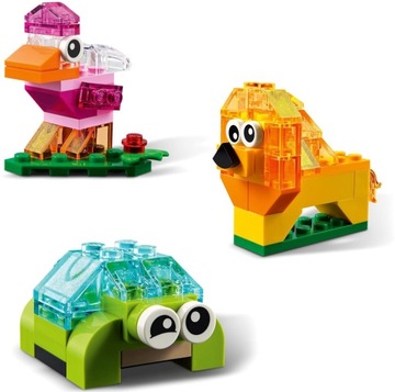 LEGO Classic 11013 Креативные прозрачные кубики