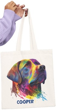 TORBA PIES CHOCOLATE PERSONALIZACJA PREZENT IMIE