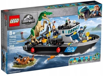 LEGO JURASSIC WORLD 76942 БАРИОНИКС И ПОБЕГ